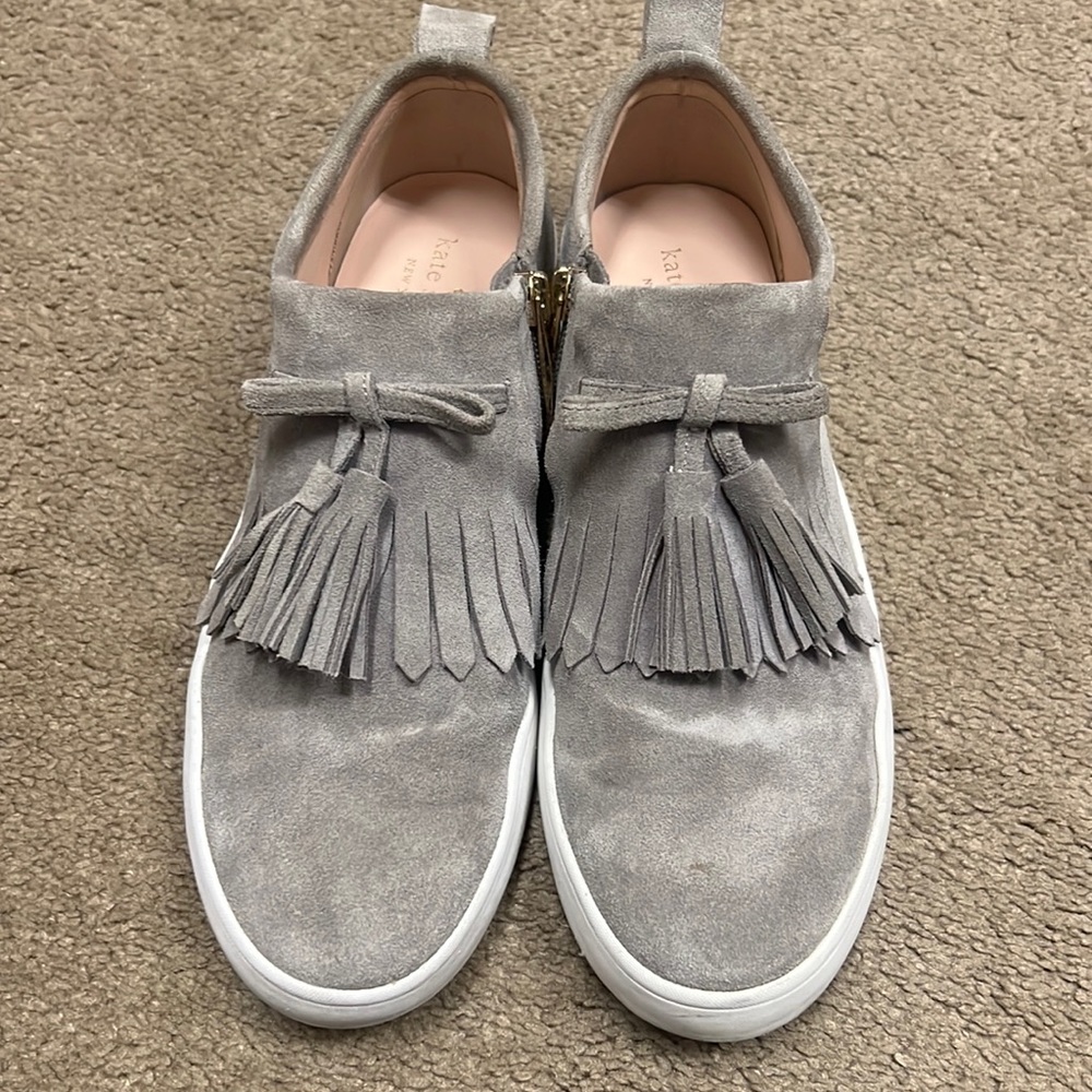 Kate Spade Lenna Suede Sneaker Shoe - good condition!!